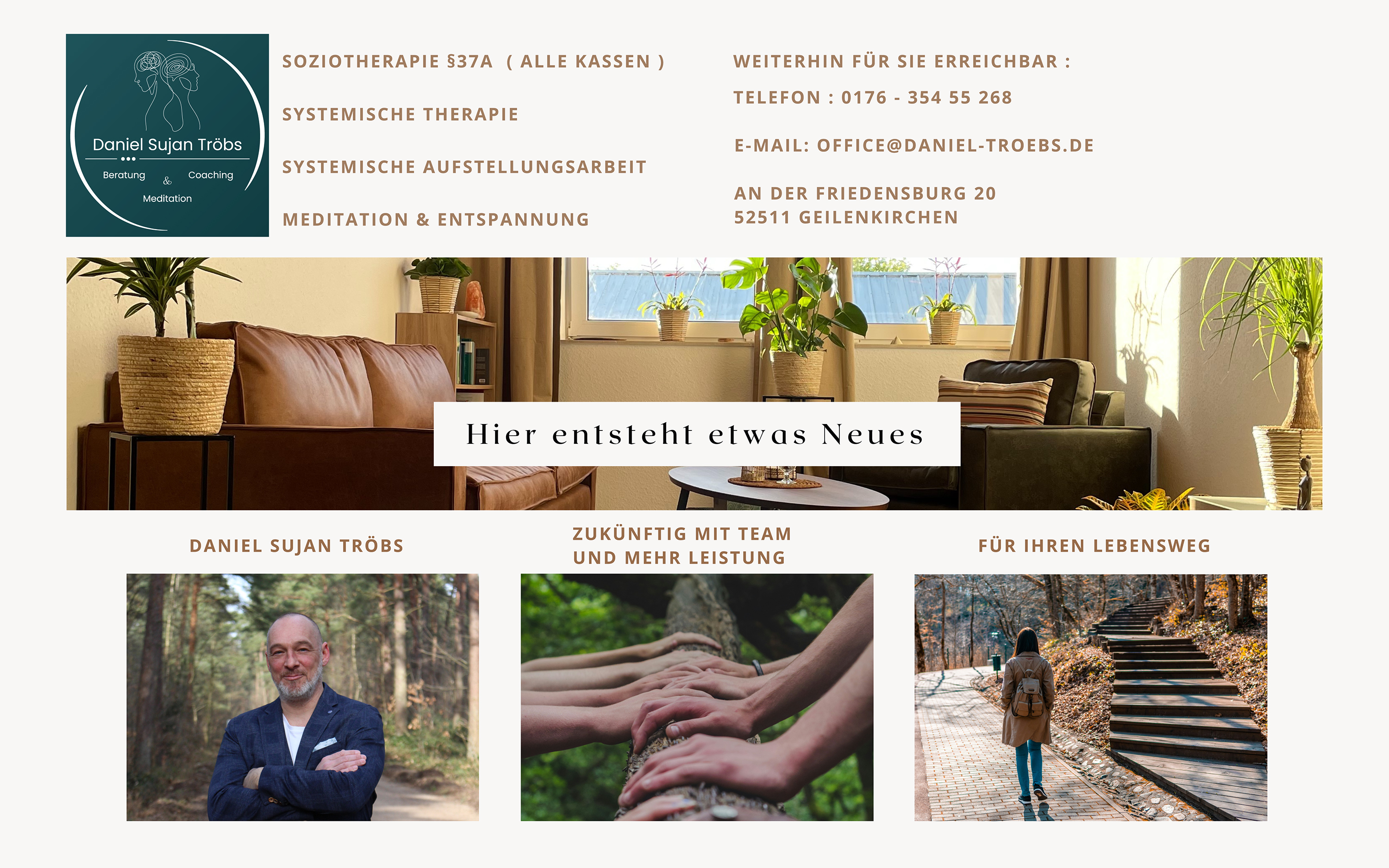 Daniel Tröbs Homepage Intro